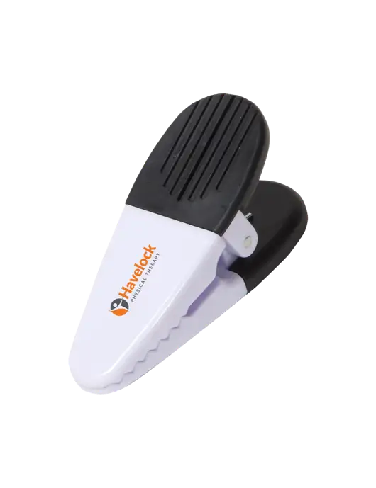 Magnetic White Power Clip w/Havelock Logo