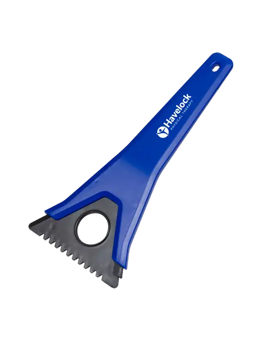 TriBlade Blue Windshield Scraper w/Havelock Logo