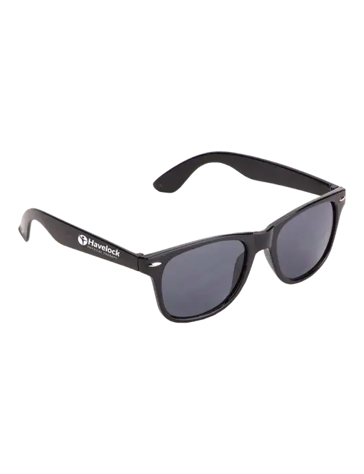 Daytona Black Sunglasses w/Havelock Logo