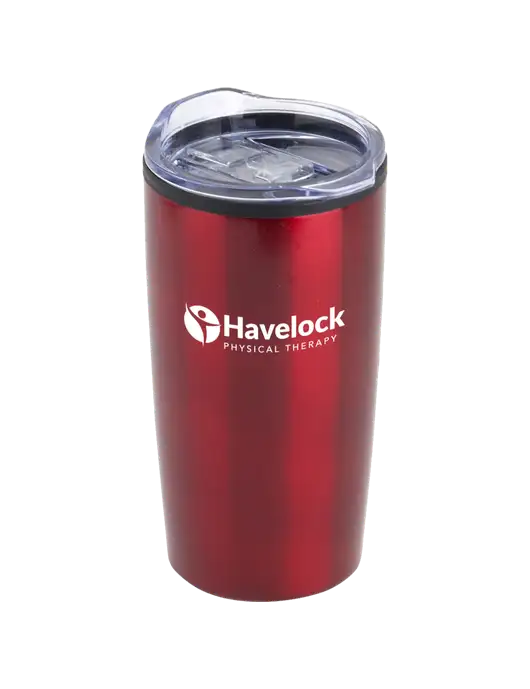 Olympus Red 20 oz Tumbler w/Havelock Logo
