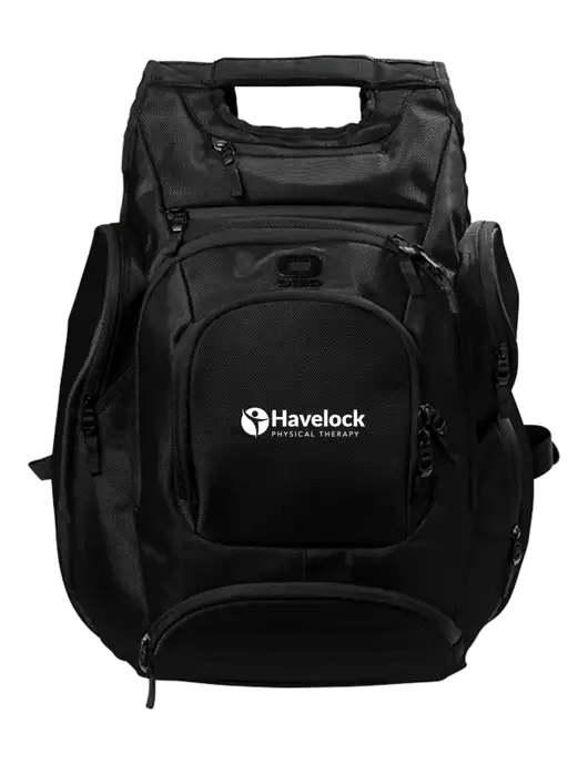 OGIO Blacktop Metro Ballistic Laptop Backpack w/Havelock Logo