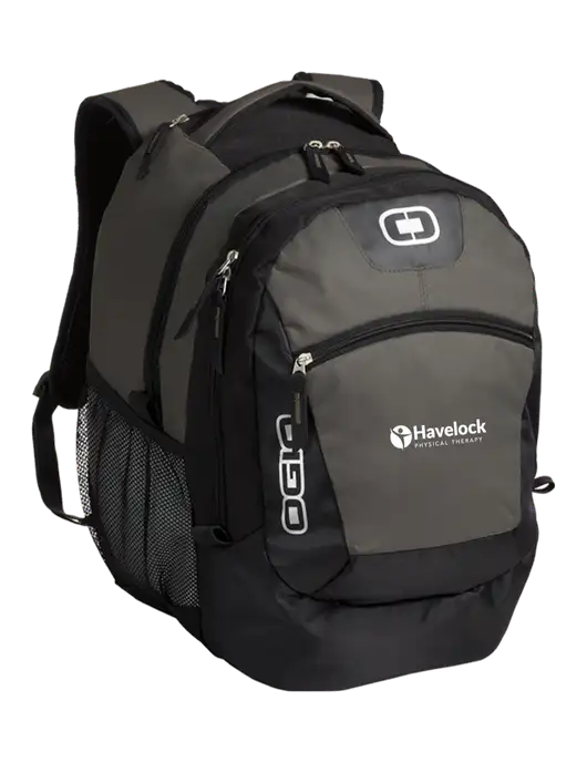 OGIO Grey Rogue Pack
 w/Havelock Logo
