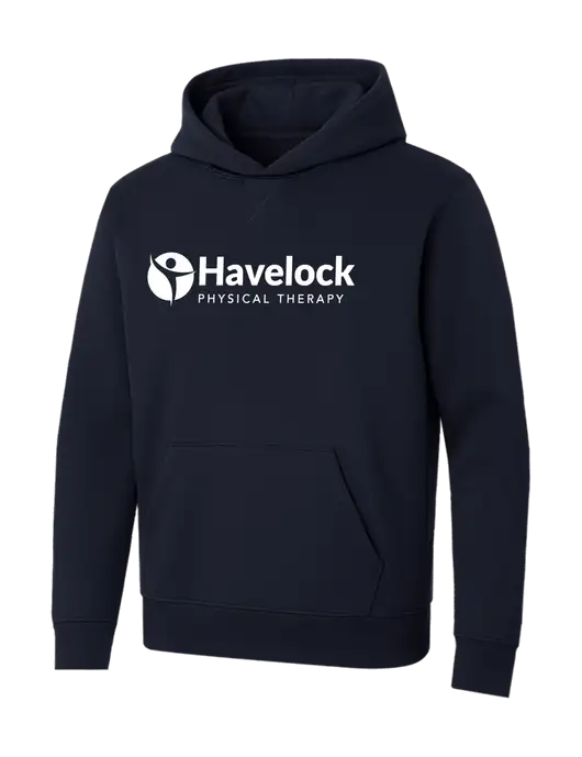 Allmade Dark Navy Organic French Terry Pullover Hoodie w/Havelock Logo