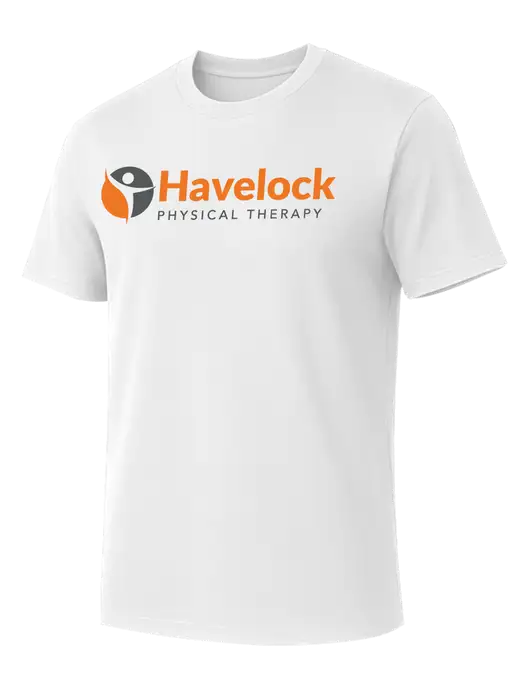 Allmade Bright White Organic Cotton Tee w/Havelock Logo