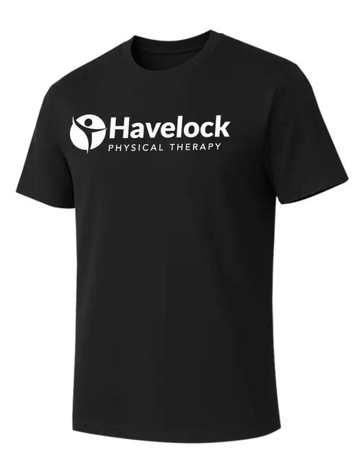 Allmade Deep Black Organic Cotton Tee w/Havelock Logo