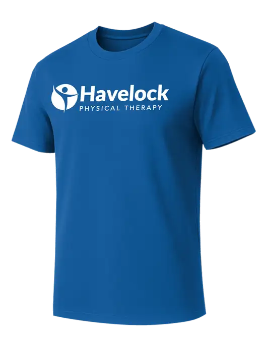 Allmade Royal Blue Organic Cotton Tee w/Havelock Logo