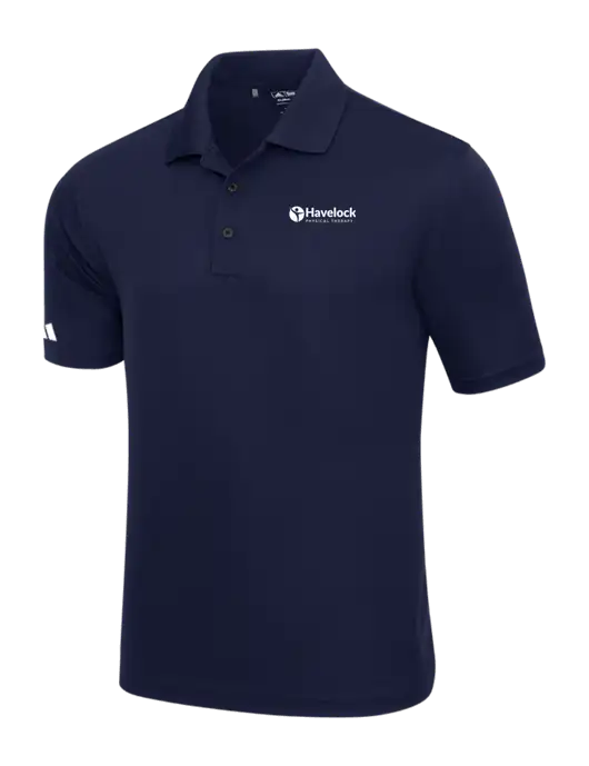 Adidas Navy Basic Sport Polo w/Havelock Logo