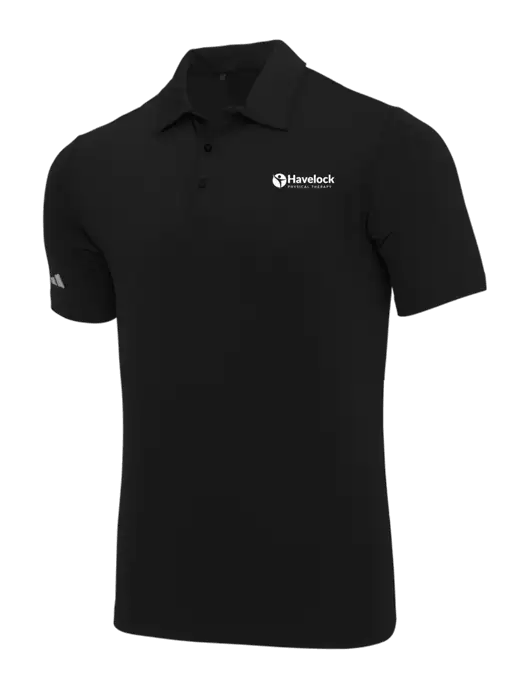 Adidas Black Ultimate Solid Polo w/Havelock Logo