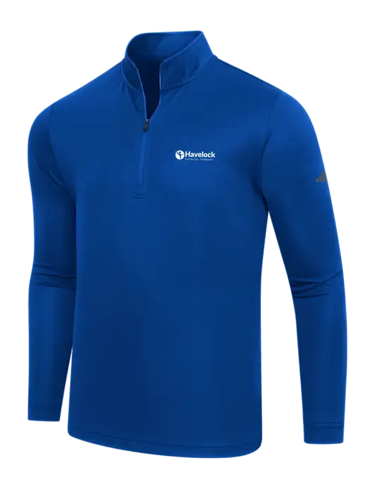Adidas Royal Lightweight Quarter Zip Pullover w/Havelock Logo