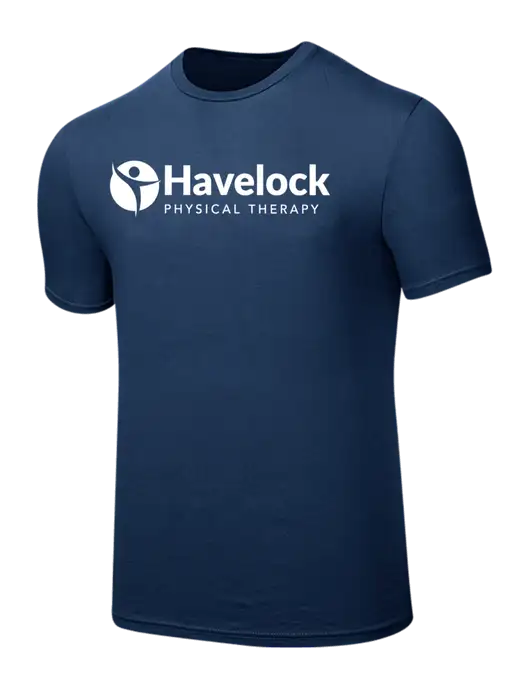 Seriously Soft Deep Slate Blue T-Shirt w/Havelock Logo
