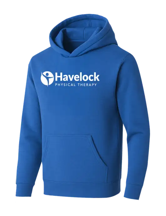 BELLA+CANVAS Royal Sponge Fleece Pullover Hoodie w/Havelock Logo