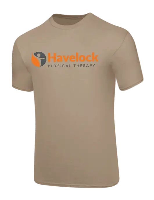Core Blend Dark Tan T-Shirt w/Havelock Logo