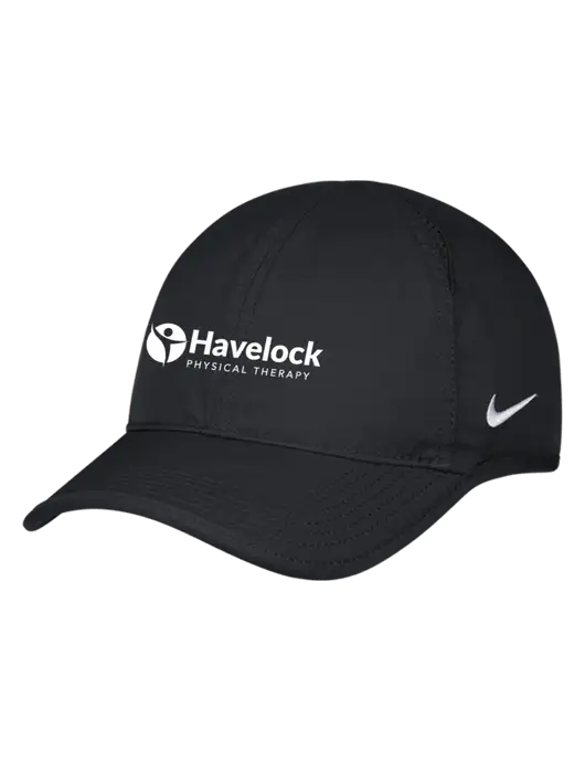 Nike Black Featherlight Cap w/Havelock Logo