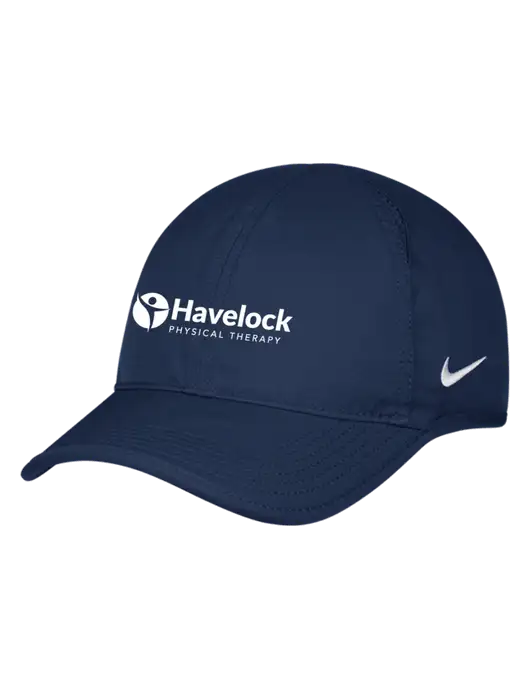 Nike Navy Featherlight Cap w/Havelock Logo