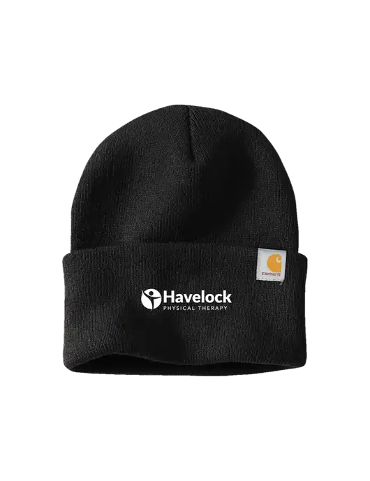Carhartt Black Watch Cap 2.0 w/Havelock Logo