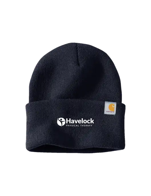 Carhartt Navy Watch Cap 2.0 w/Havelock Logo