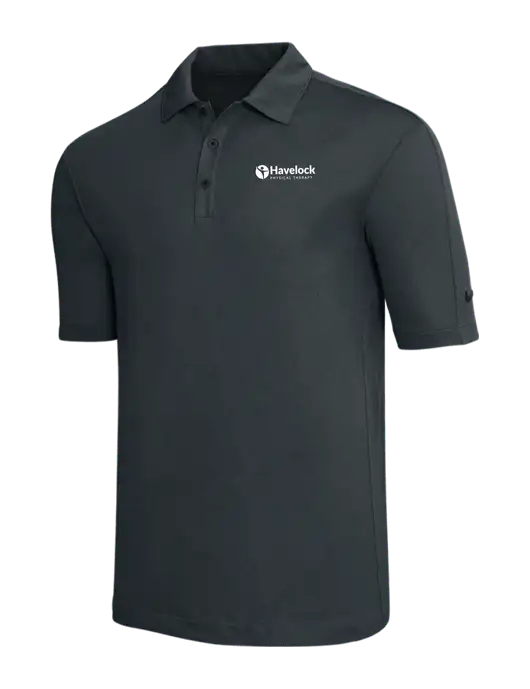 Nike Dark Grey Tech Sport Dri-FIT Polo w/Havelock Logo