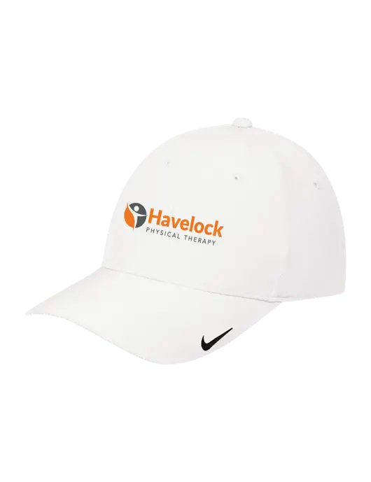 Nike White Dri-FIT Legacy Cap w/Havelock Logo