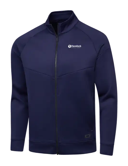 OGIO Navy Endurance Modern Performance Full-Zip w/Havelock Logo