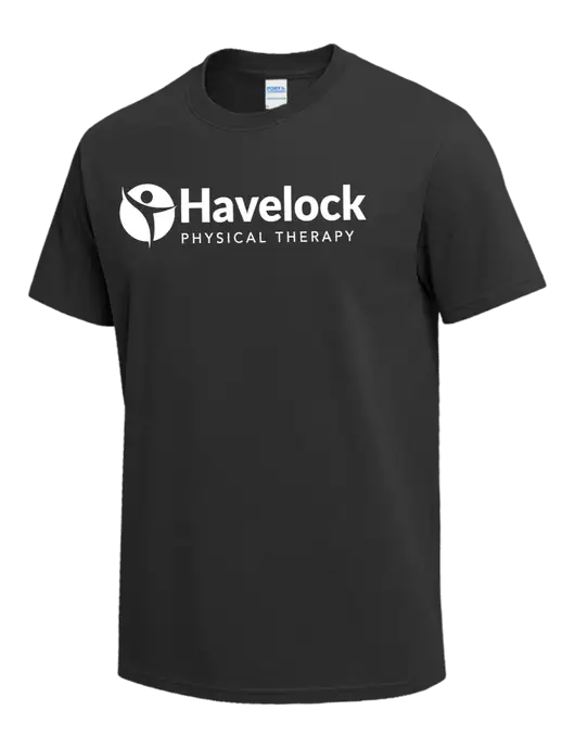 Charcoal Heavyweight 6.1 oz T-Shirt w/Havelock Logo