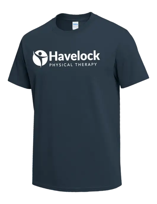 Dark Slate Blue Heavyweight 6.1 oz T-Shirt w/Havelock Logo