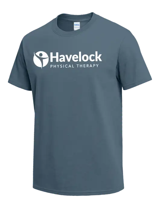 Slate Blue Heavyweight 6.1 oz T-Shirt w/Havelock Logo