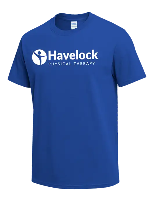 Dark Royal Heavyweight 6.1 oz T-Shirt w/Havelock Logo