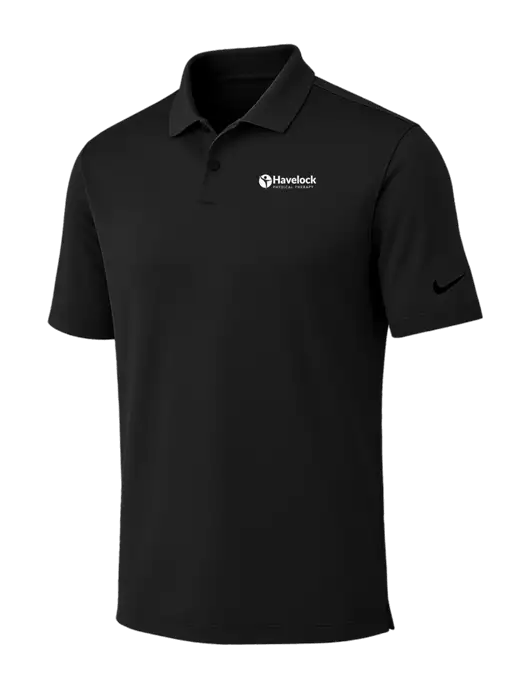 Nike Black Dri-FIT Vapor Polo w/Havelock Logo