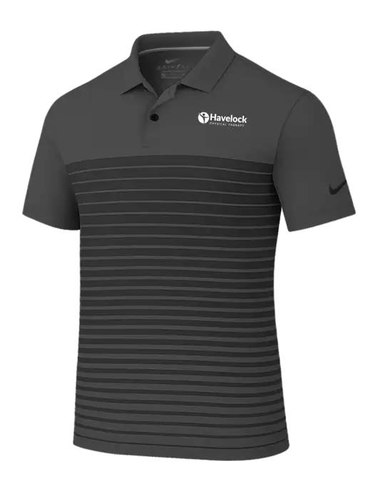 Nike Dark Grey Dri-FIT Vapor Block Polo w/Havelock Logo
