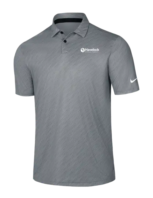 Nike Medium Grey Vapor Dash Polo w/Havelock Logo