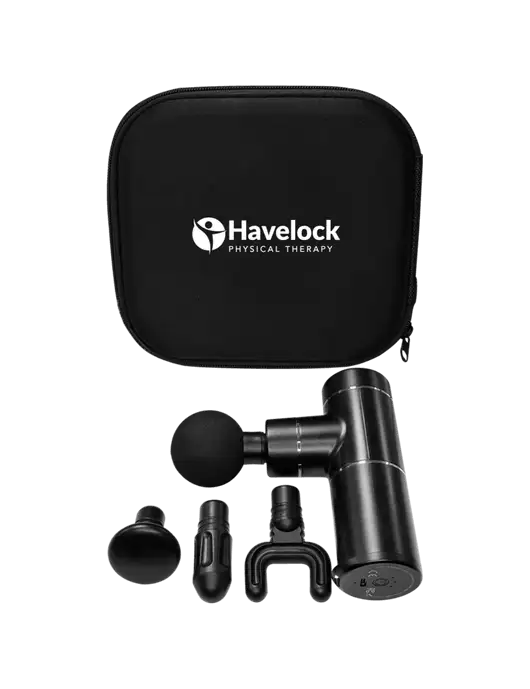 Muscle Revive Handled Massage Gun w/Havelock Logo