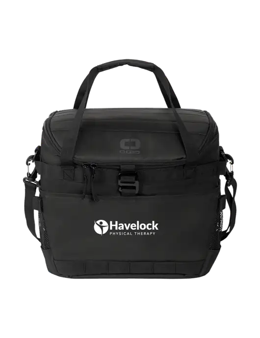 OGIO Black Sprint 24-Pack Cooler w/Havelock Logo
