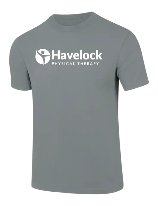 Comfort Colors 6.1 oz Medium Grey Heavyweight Ring Spun T-Shirt w/Havelock Logo