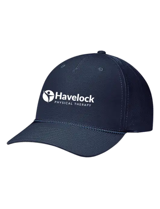 Richardson Laser Perf Performance Dark Navy/Navy-Grey-Blue Rope Cap w/Havelock Logo