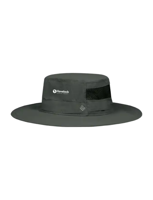 Columbia Dark Grey Bora Bora Booney  Hat w/Havelock Logo