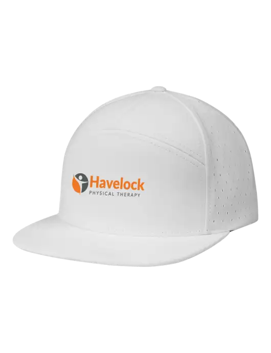 Richardson White Cannon Cap w/Havelock Logo