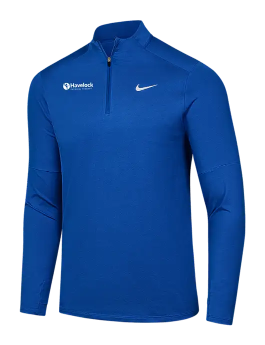 Nike Royal Dri-FIT Element 1/2-Zip Pullover w/Havelock Logo