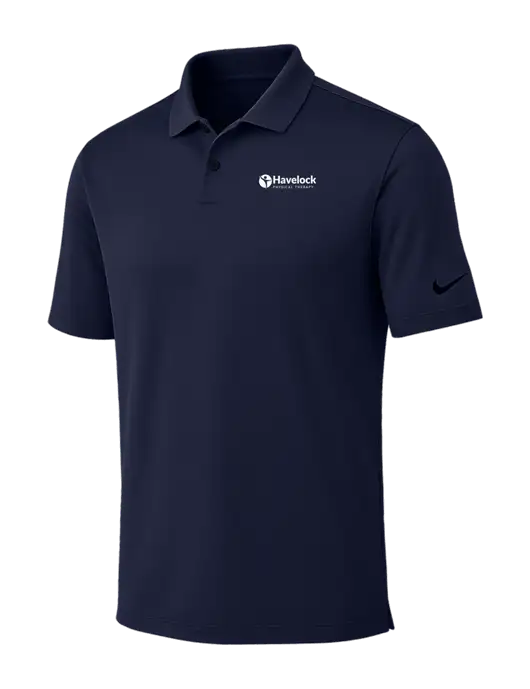 Nike Dark Navy Dri-FIT Vapor Polo w/Havelock Logo