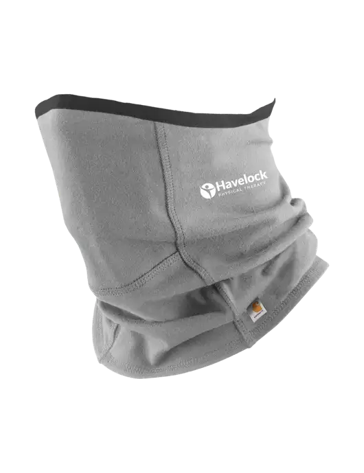 Carhartt Medium Grey Cotton Blend Filter Pocket Gaiter w/Havelock Logo