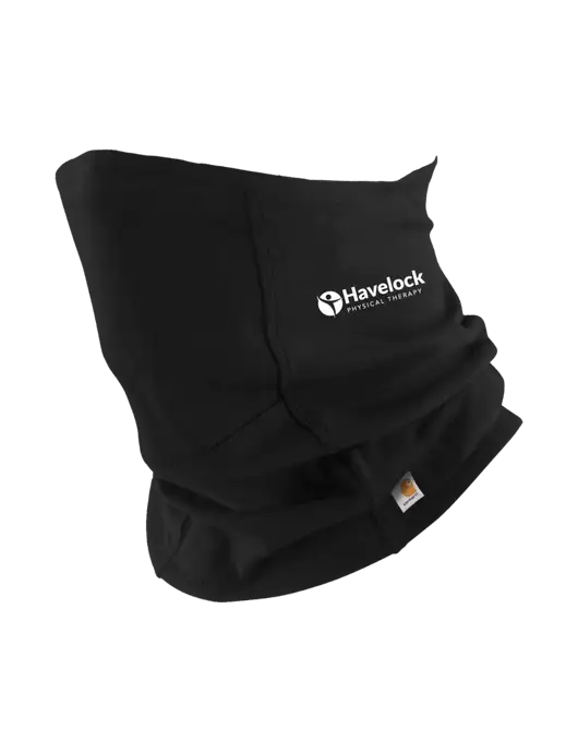 Carhartt Black Cotton Blend Filter Pocket Gaiter w/Havelock Logo