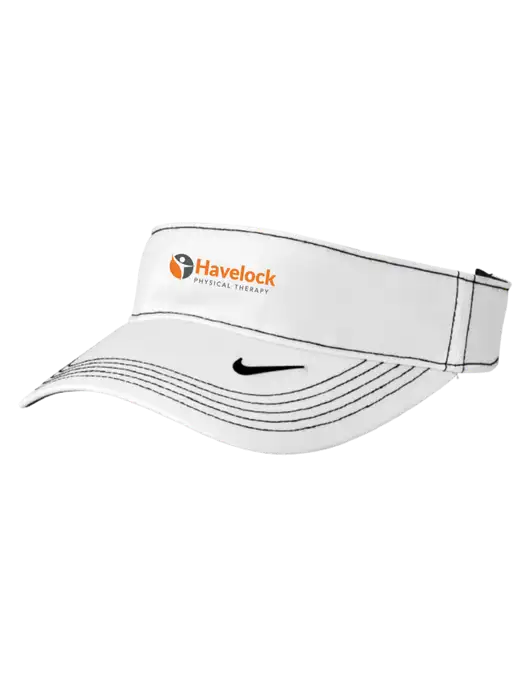 Nike White Dri-FIT Ace Visor w/Havelock Logo