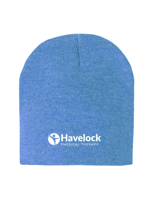 Royal Heather Element Knit Beanie w/Havelock Logo