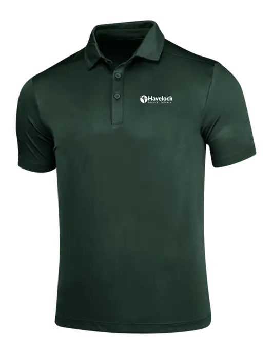 Forest Green Posi-UV Pro Polo w/Havelock Logo