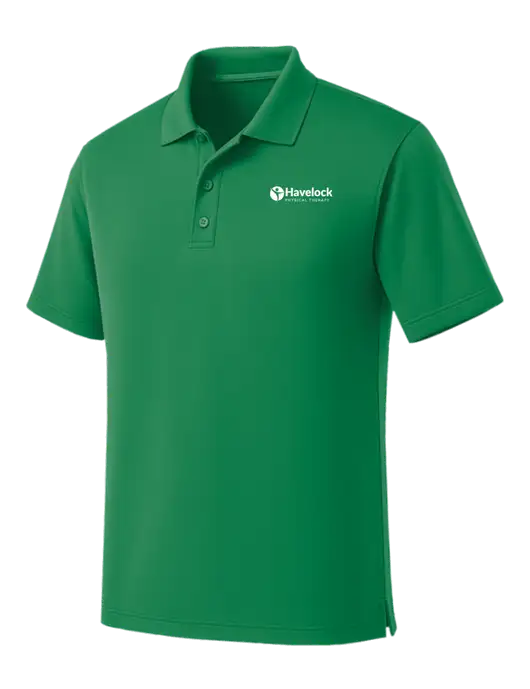 Kelly Green Dry Zone UV Micro Mesh Polo w/Havelock Logo