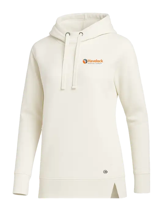 OGIO Ivory Luuma Pullover Fleece Hoodie w/Havelock Logo