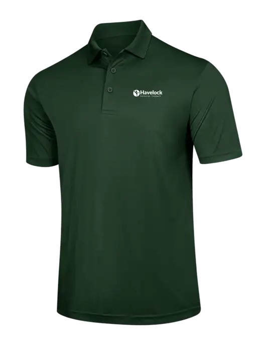 Dark Green PosiCharge Competitor Polo w/Havelock Logo