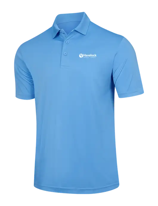 Carolina Blue PosiCharge Competitor Polo w/Havelock Logo