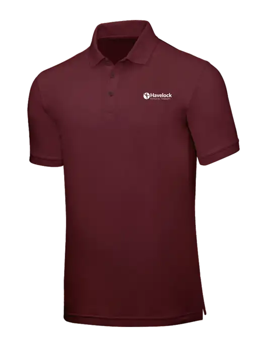 Maroon Core Classic Pique w/Havelock Logo