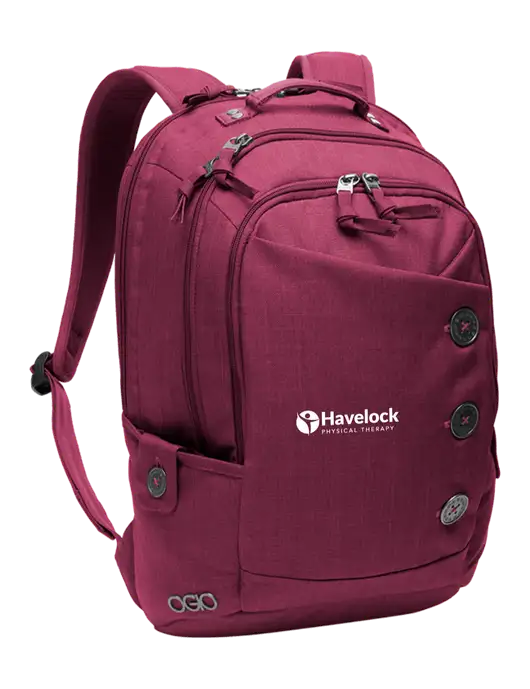 OGIO Sunset Cardinal Ladies Melrose Pack w/Havelock Logo