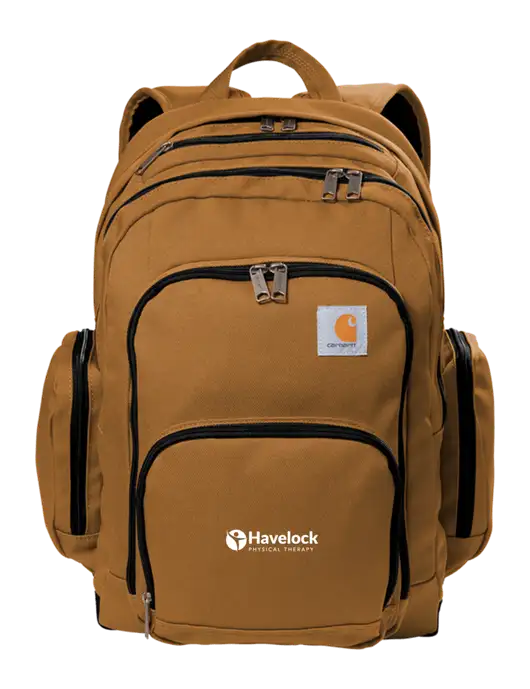 Carhartt Brown Foundry Series Pro Backpack w/Havelock Logo